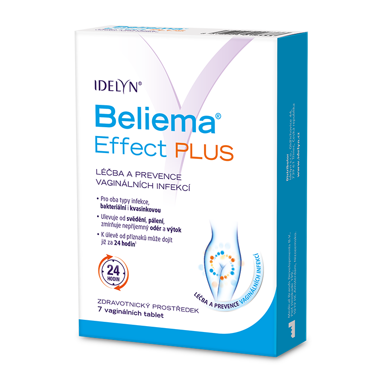 Beliema Effect Plus,  vaginální tablety